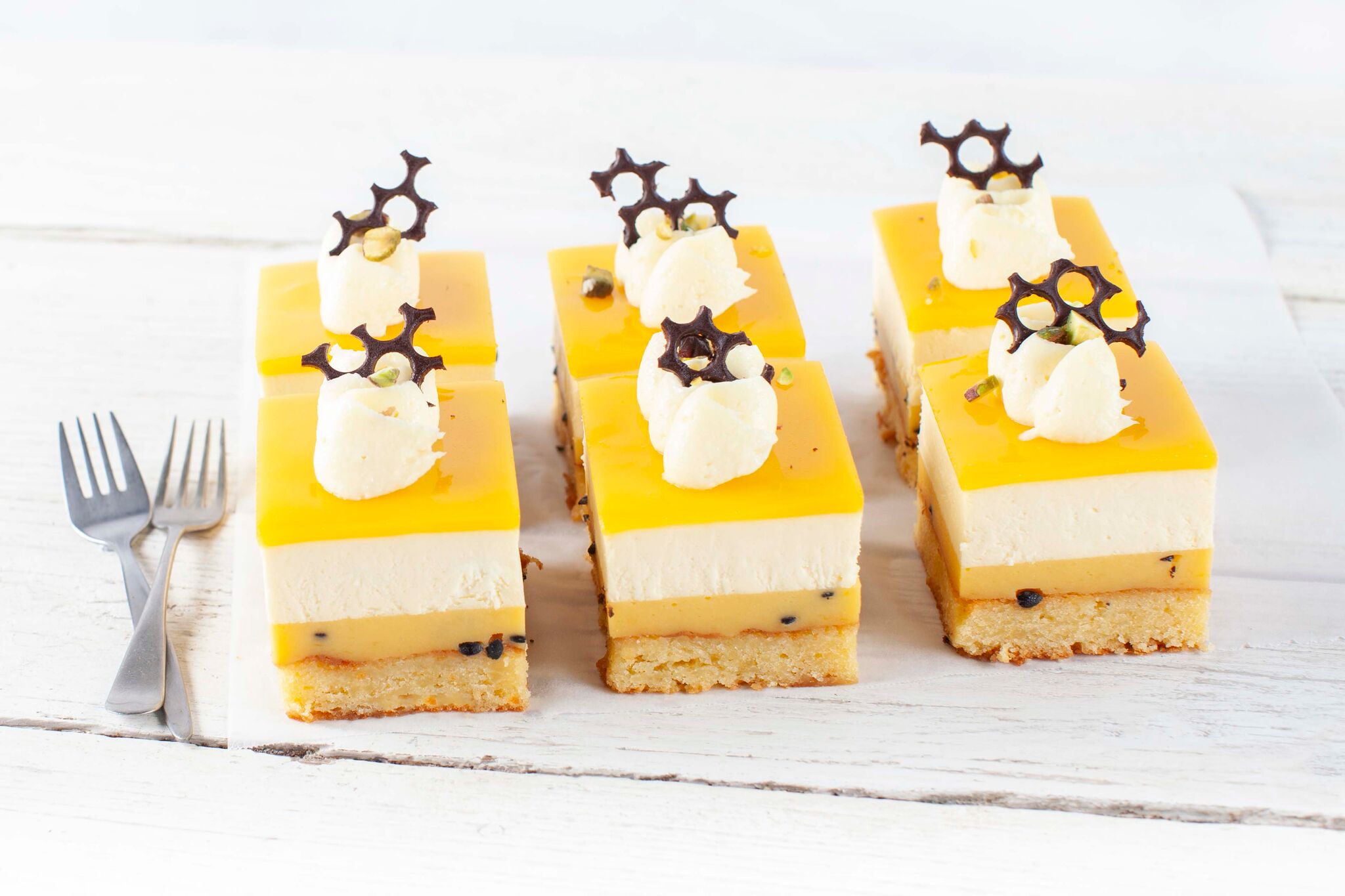 Mandarin Passionfruit Delice - Desserts Delivered